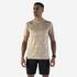 Kiprun Run 500 men's breathable running T-shirt - beige