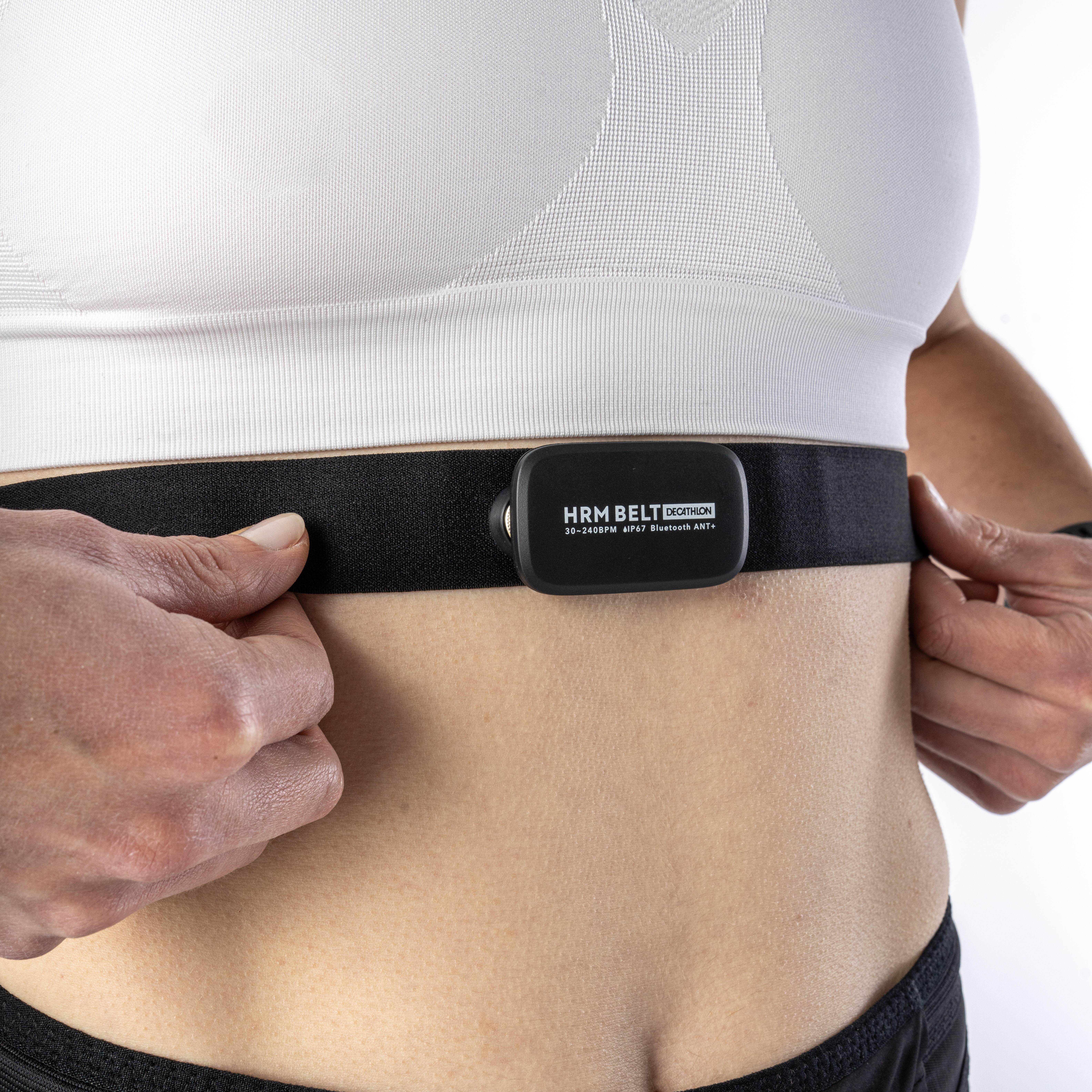 Hrm belt ceinture cardiofrequencemetre ant bluetooth Decathlon