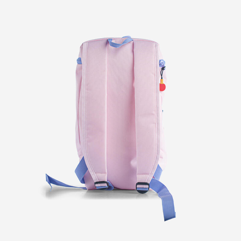 Junior table tennis backpack with racket cover - 10L pink