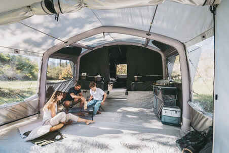 LOW FOLDING CAMPING TABLE - MH100 - GREY