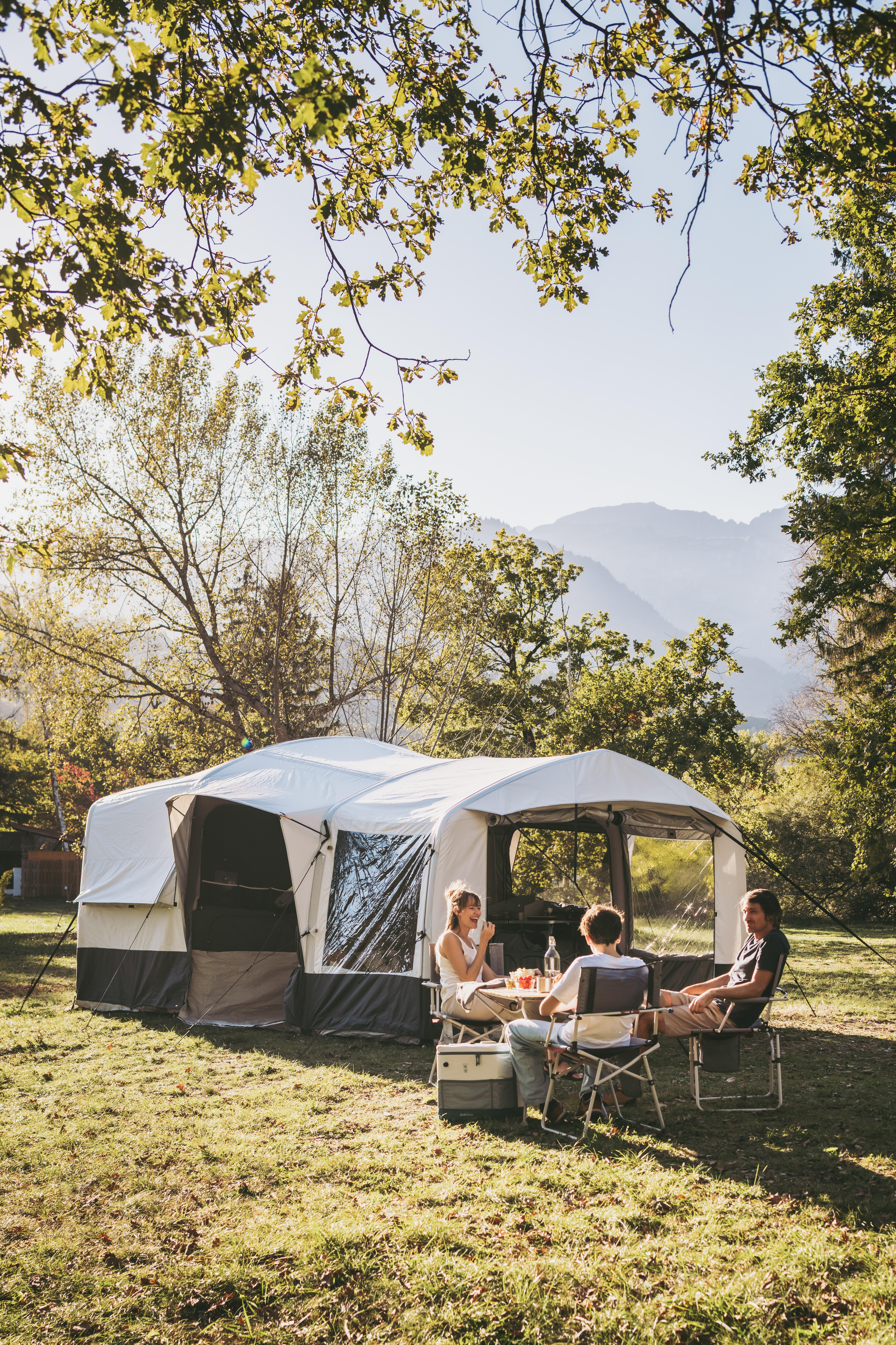 camping zelt mit vorraum Coleman Darwin 4 Plus Summer | leichtes Kuppelzelt Faltbare Feuerstelle Edelstahl - tretmülleimer 40 liter Color:Silver/Pink/White-OB-B