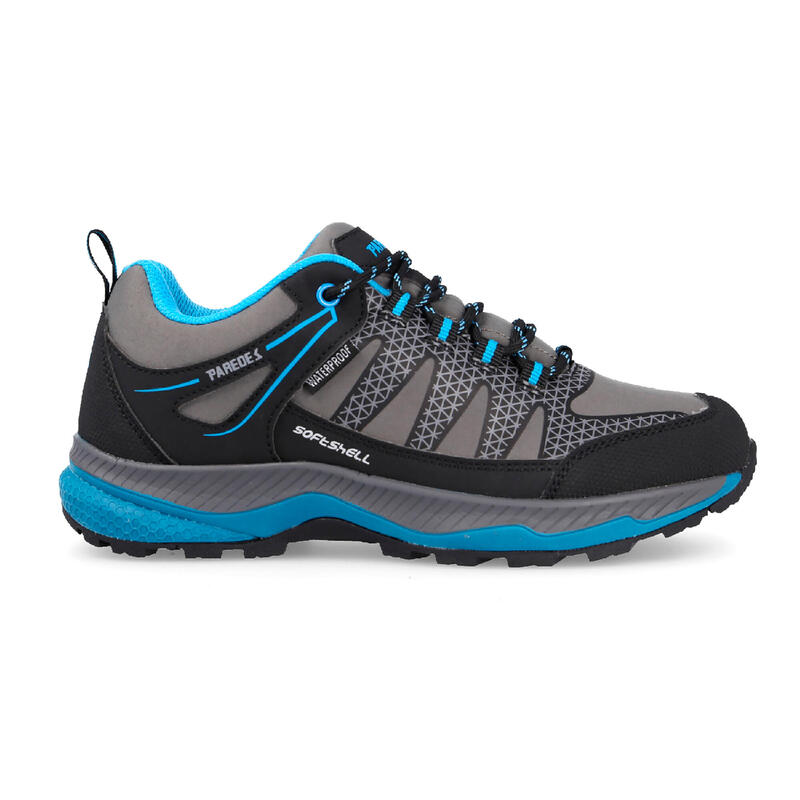 Zapatilla Trekking Hombre Bronchales Negro-Azul