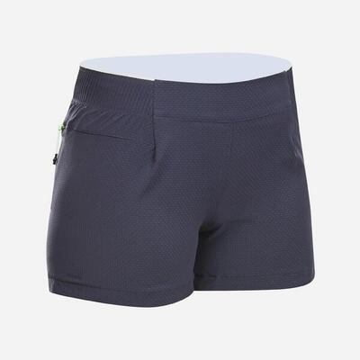 Short trekking donna FH500 ultra leggeri blu