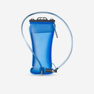 Water Bladder for Sports with Lockable Mouthpiece - 2 Litres Blue