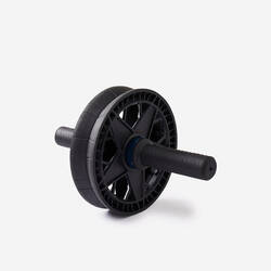 Dual Mode Weight Training Ab Wheel - Black