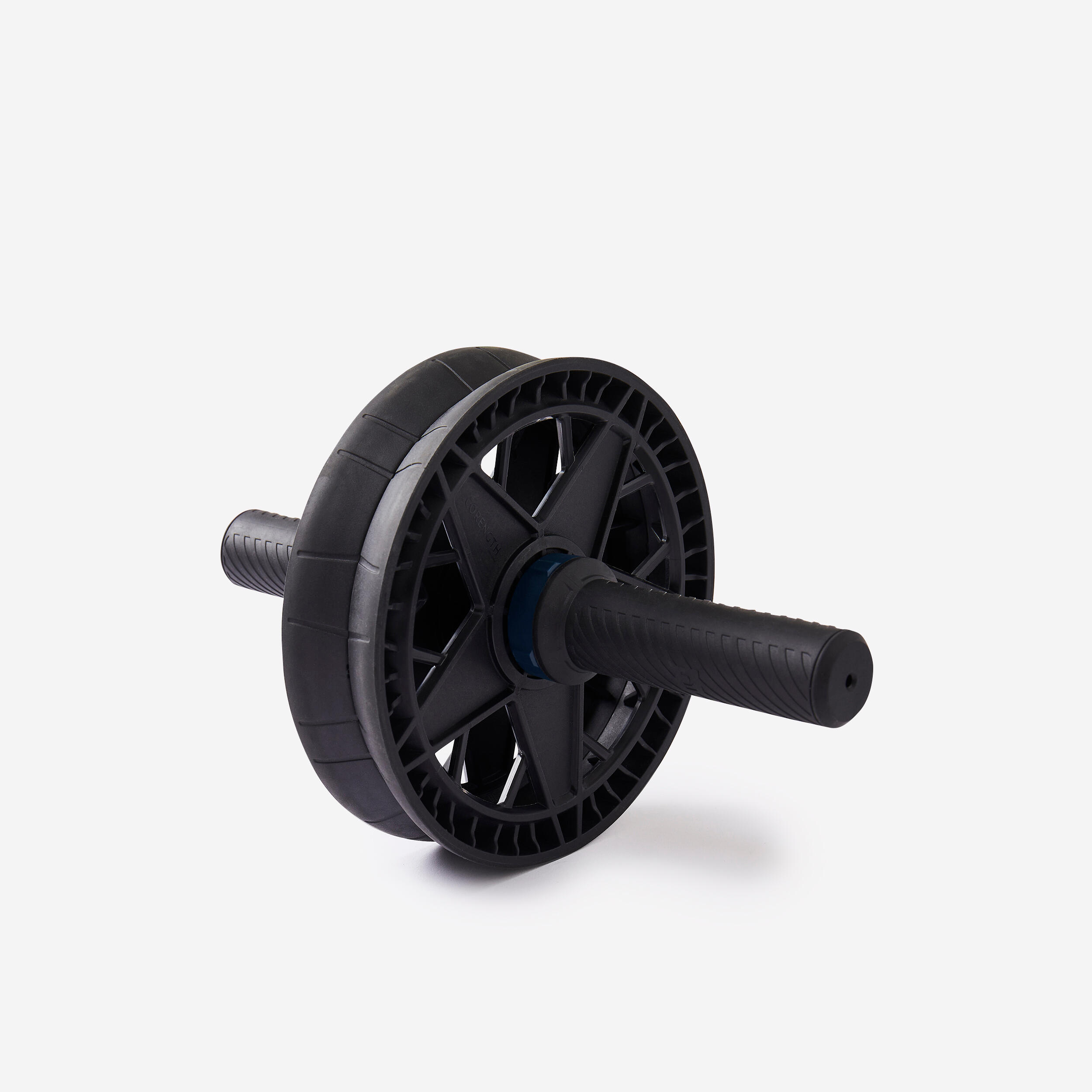 Dual Mode Weight Training Ab Wheel - Black 4/5