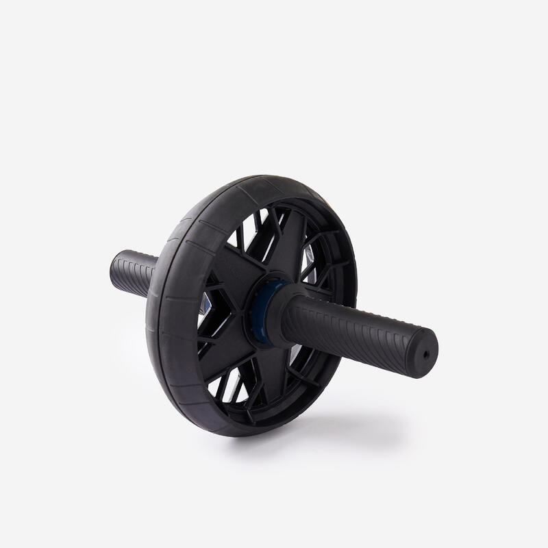 Bauchtrainer Dual-Mode - Ab Wheel schwarz