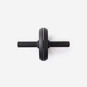 Roată abdominală 2 poziții Bodybuilding Ab wheel Negru 