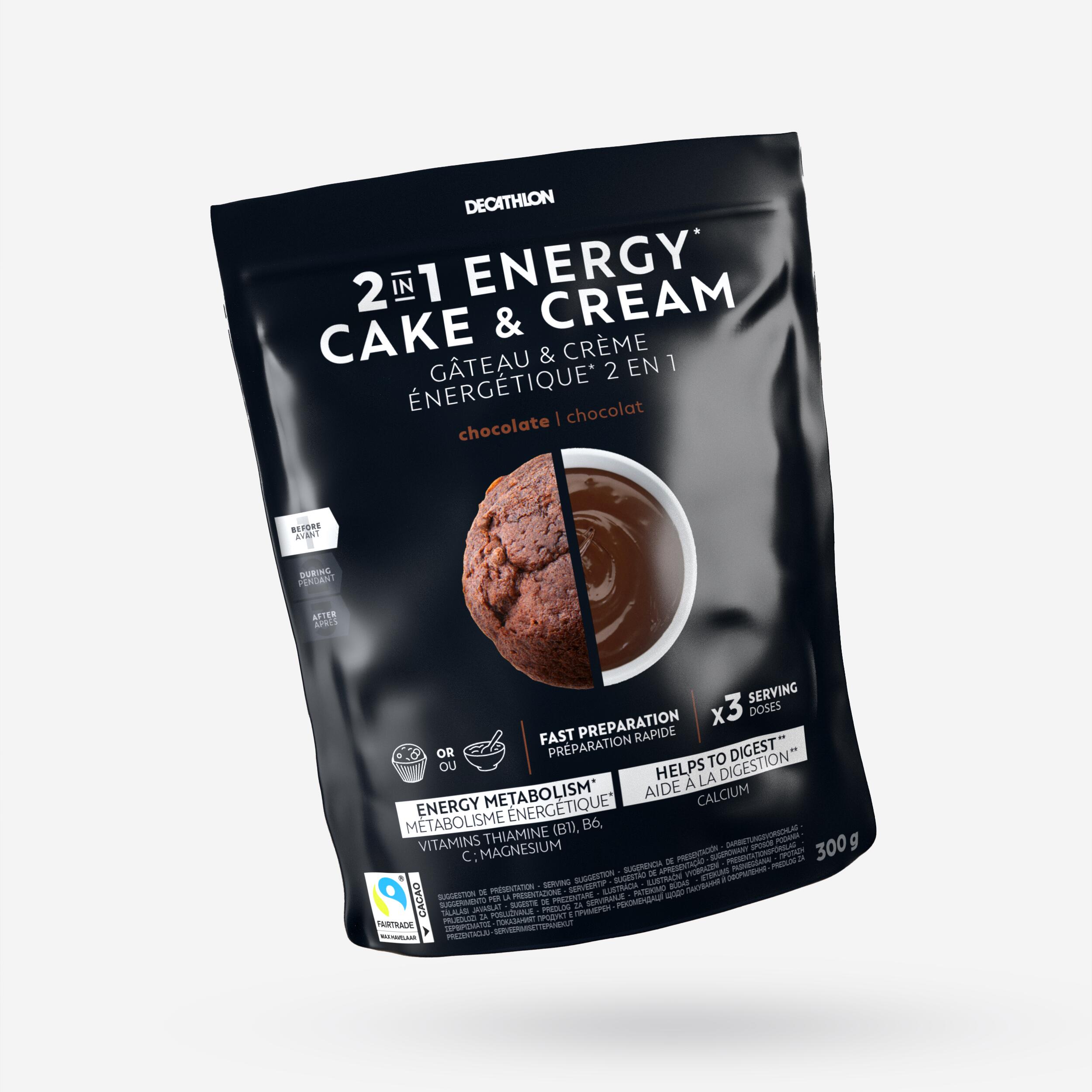 2 IN 1 Energy Cake and Cream Chocolate 1/3