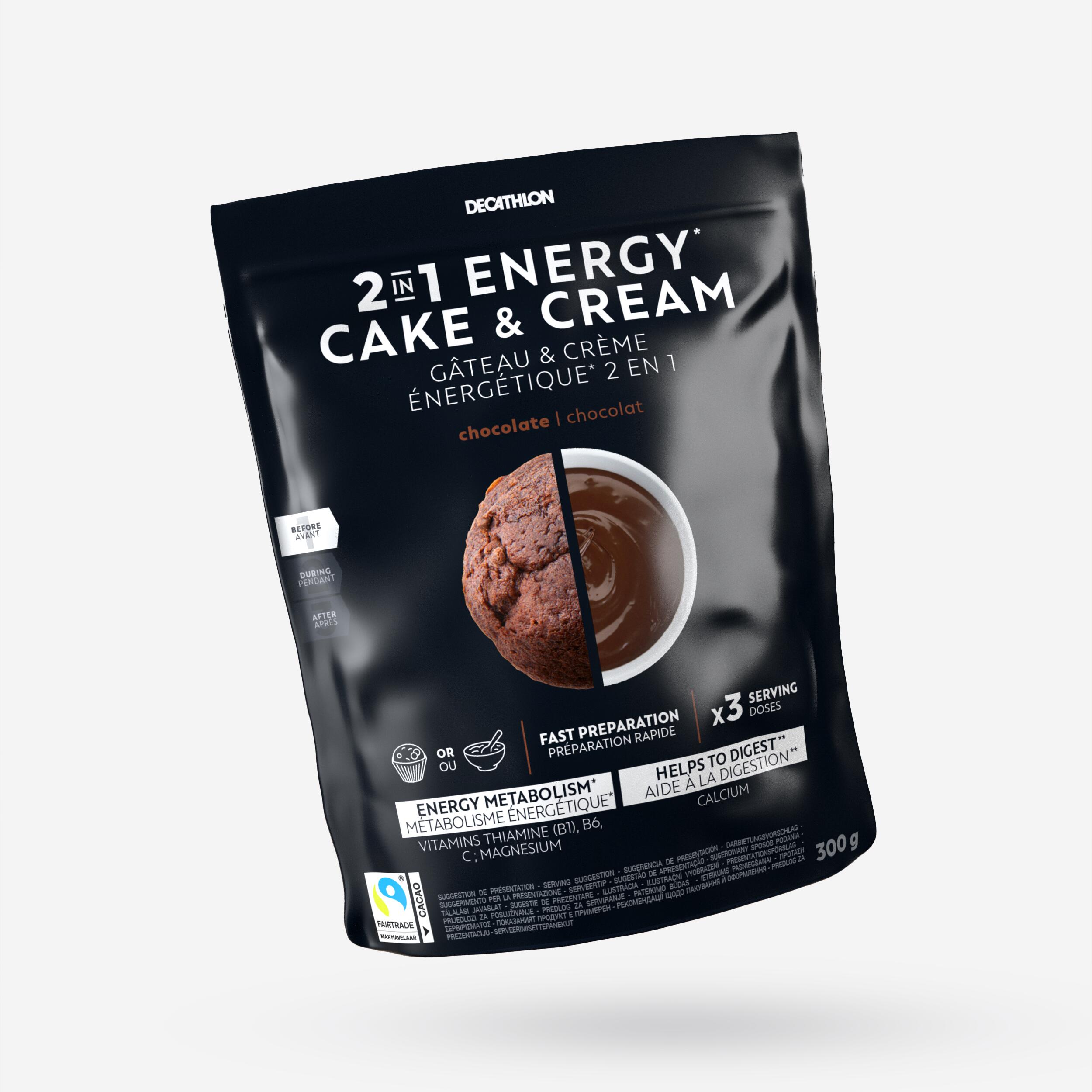 2 IN 1 Chocolate cake and energy cream