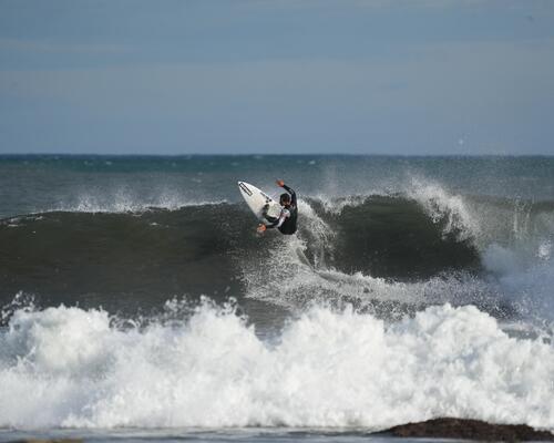 bien tomber en surf
