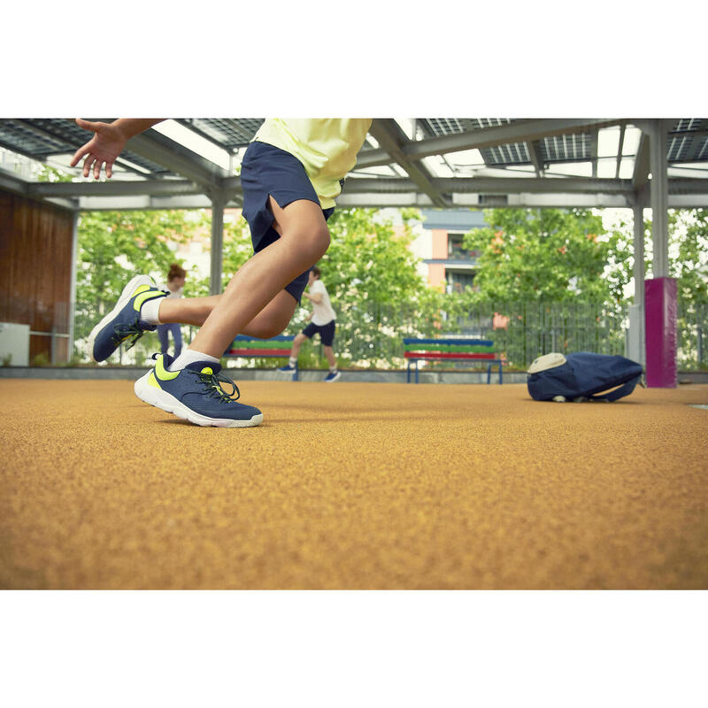 Chaussures enfant à lacets bleu - PLAYFUL FAST