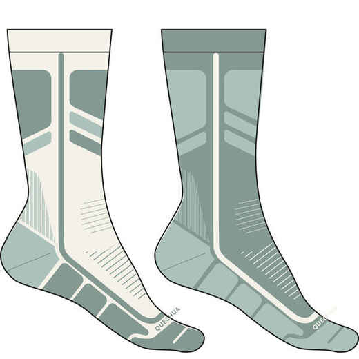 
      Kids’ hiking socks - SH500 MOUNTAIN MID - x2 Pairs
  