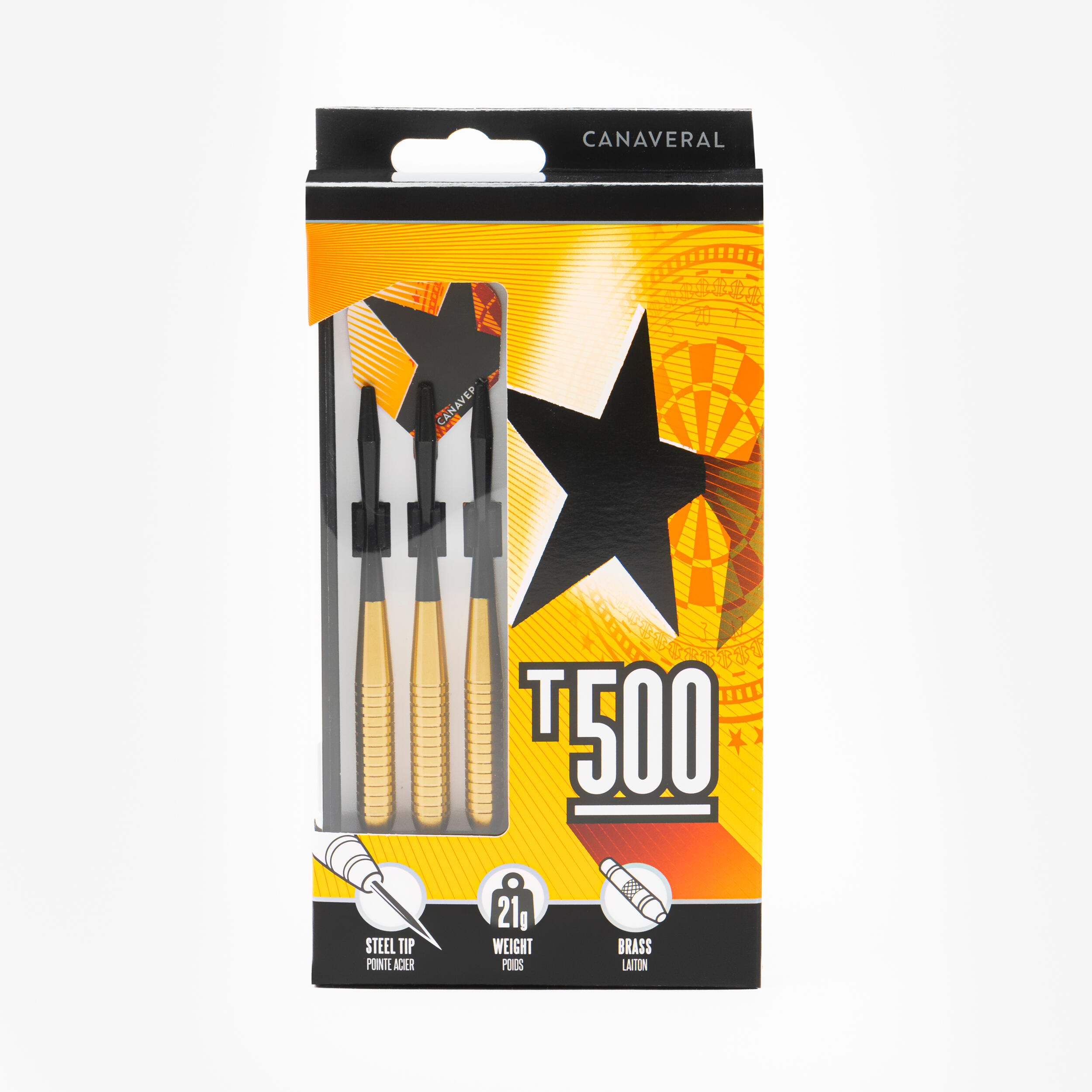 3 DARDOS CON PUNTA DE ACERO T500 3/12