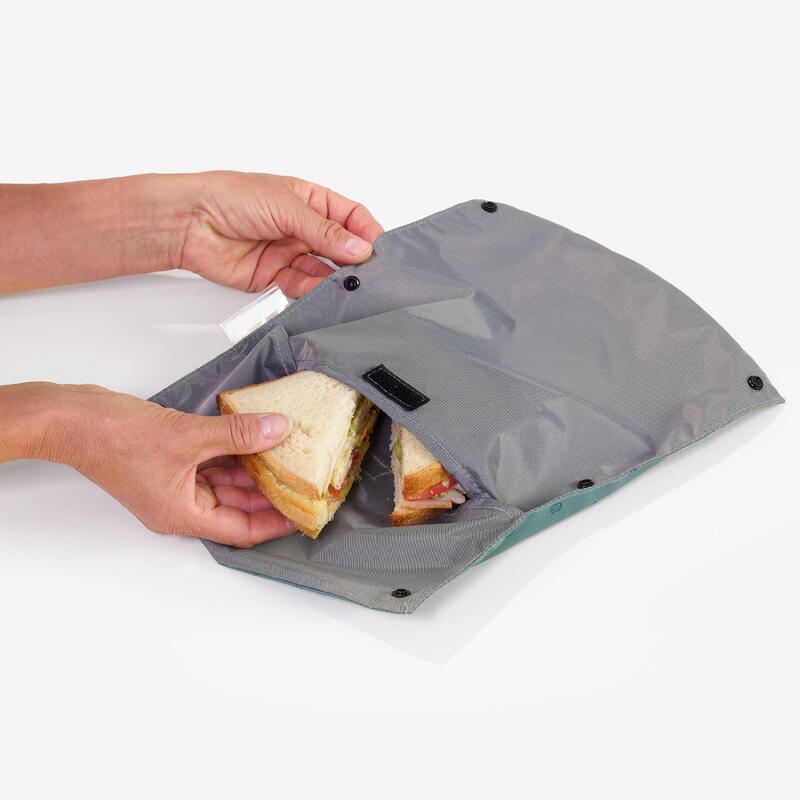 Conjunto 2 sacos reutilizáveis para sanduíches e lanche