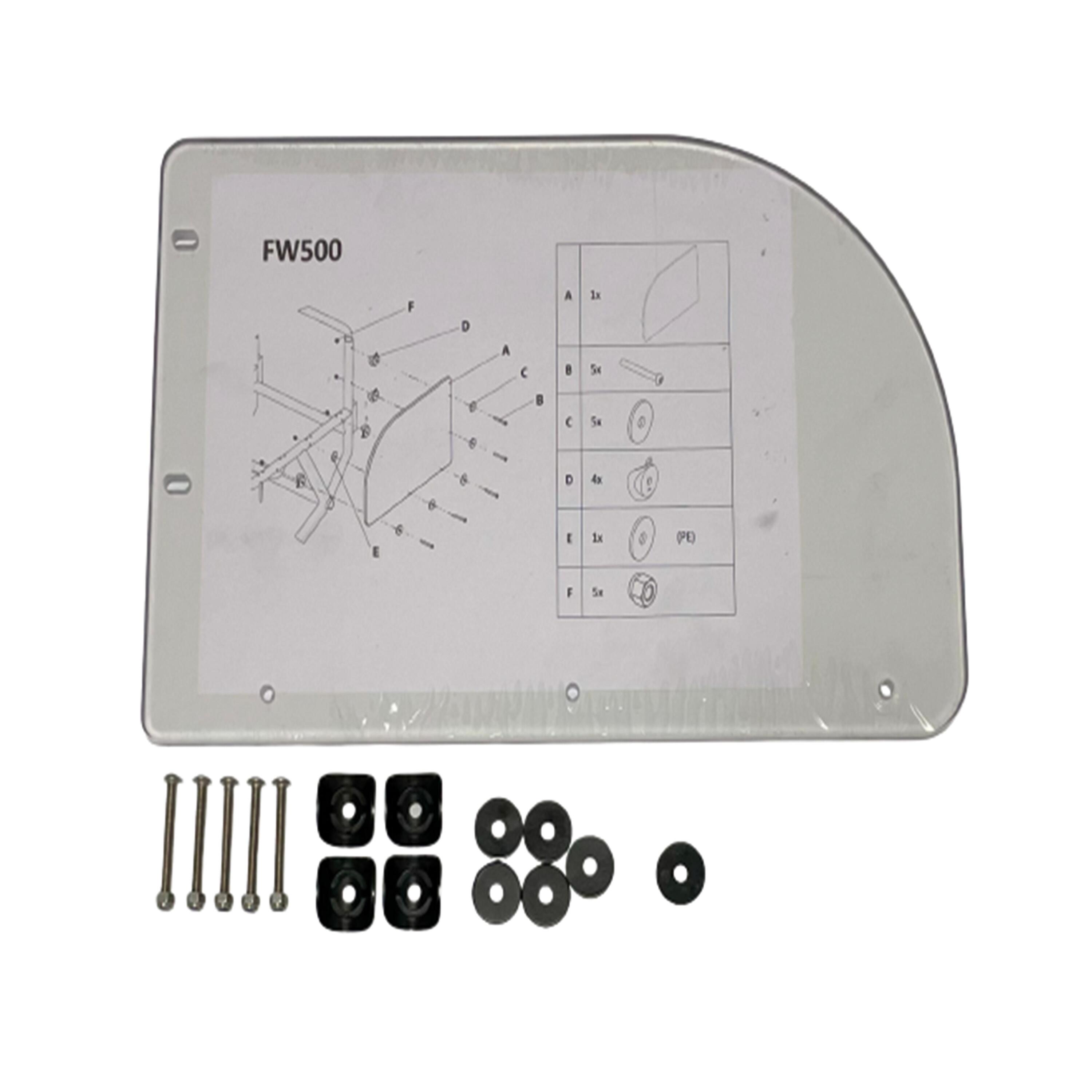 OFFCARR Transparent Wheelchair Fencing Protector FW500