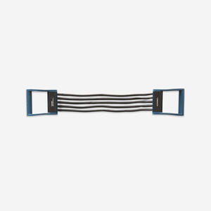 Extensor Musculación Negro Azul Regulable 5-25 kg