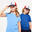 Casquette enfant W500 - bleu / blanc / rouge