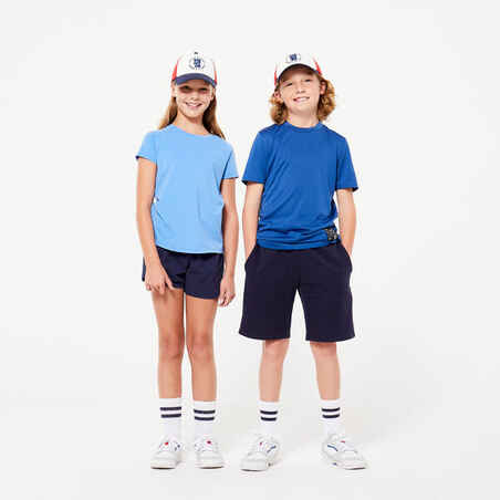 Kids' Cap W500 - Blue/White/Red