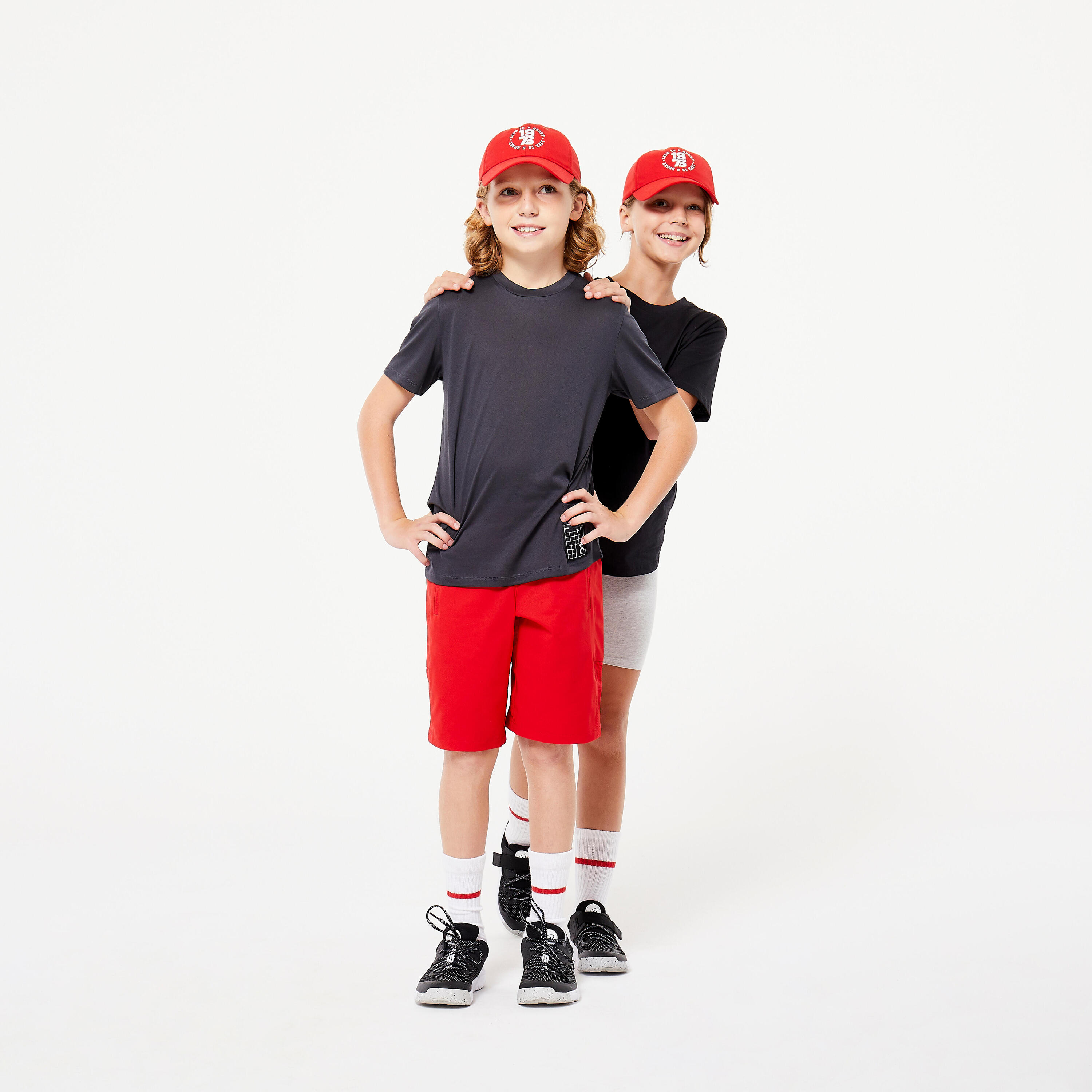 Kids' Cap W500 - Red 3/5