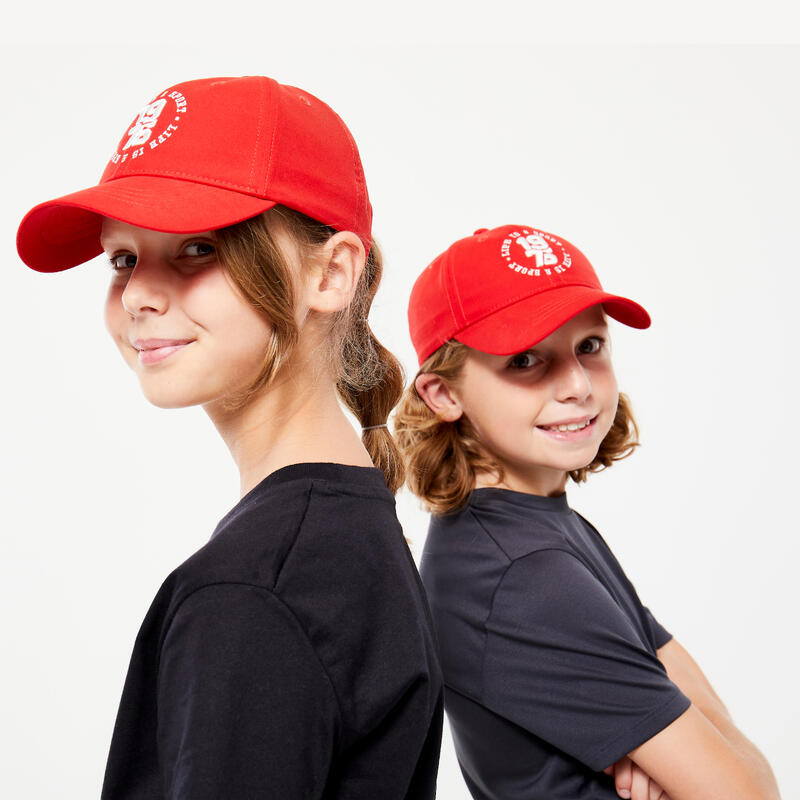 Casquette enfant W500 - rouge