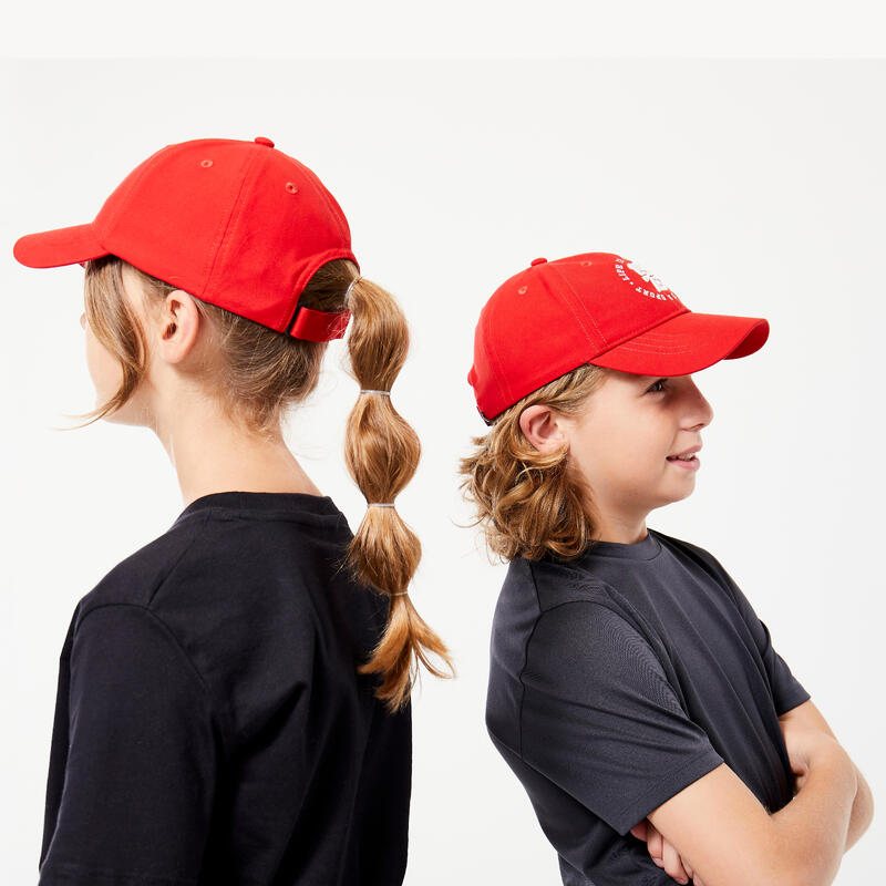 Casquette enfant W500 - rouge