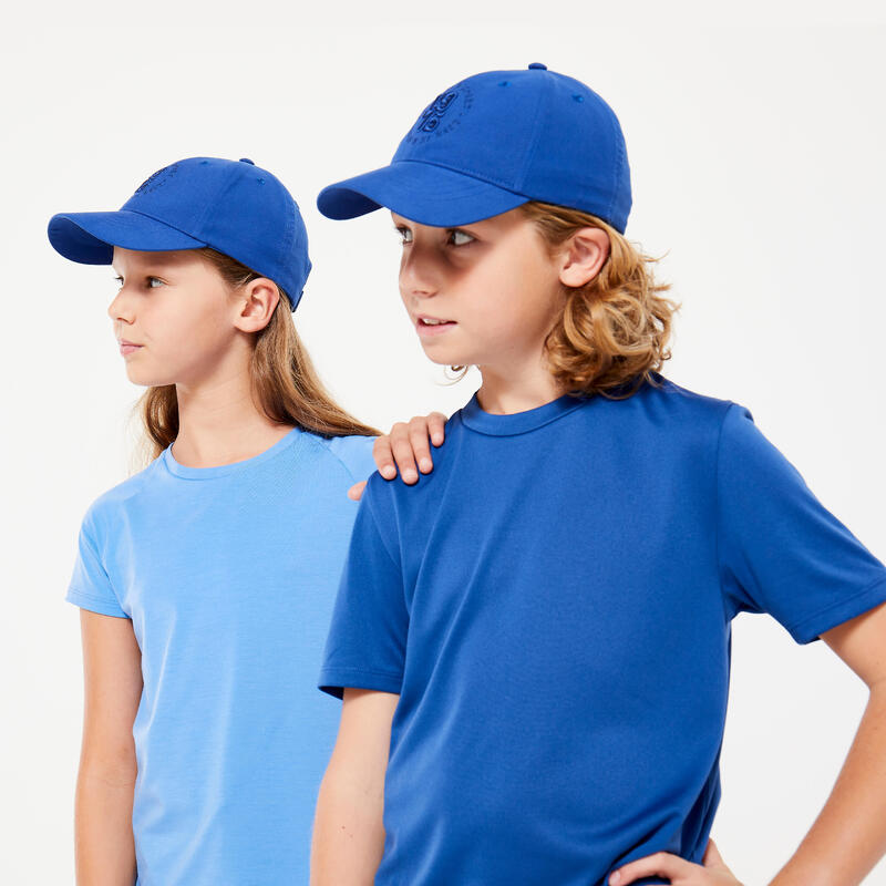 Șapcă Educație fizică W500 Albastru Copii 