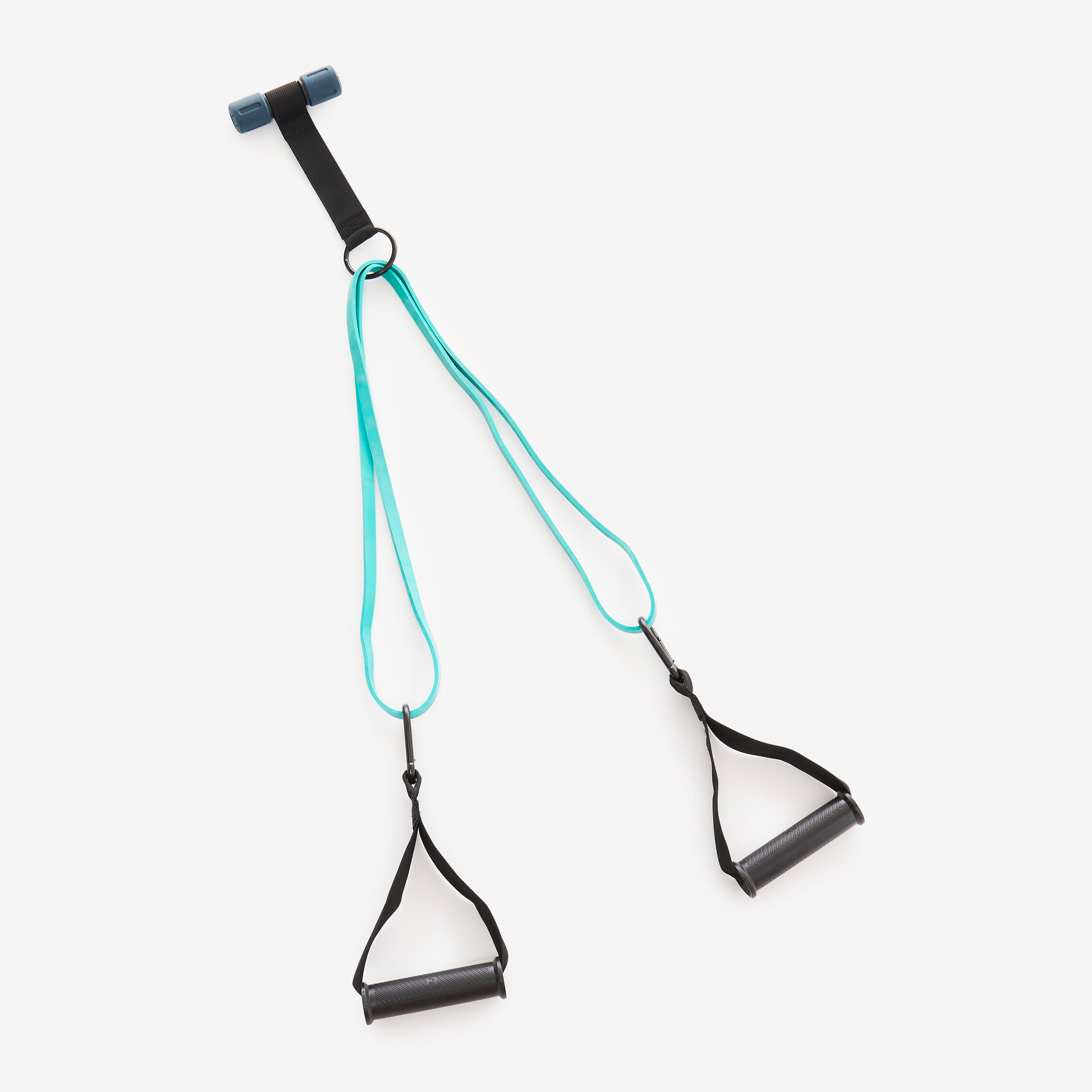 Workout set met handvatten, deuranker en trainingselastiek van 15 kg 2/6
