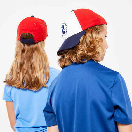 Vaikiška kepuraitė „W500“, mėlyna, balta, raudona