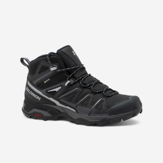 Scarpe trekking uomo X-ULTRA PIONEER 2 MID GTX impermeabili nere