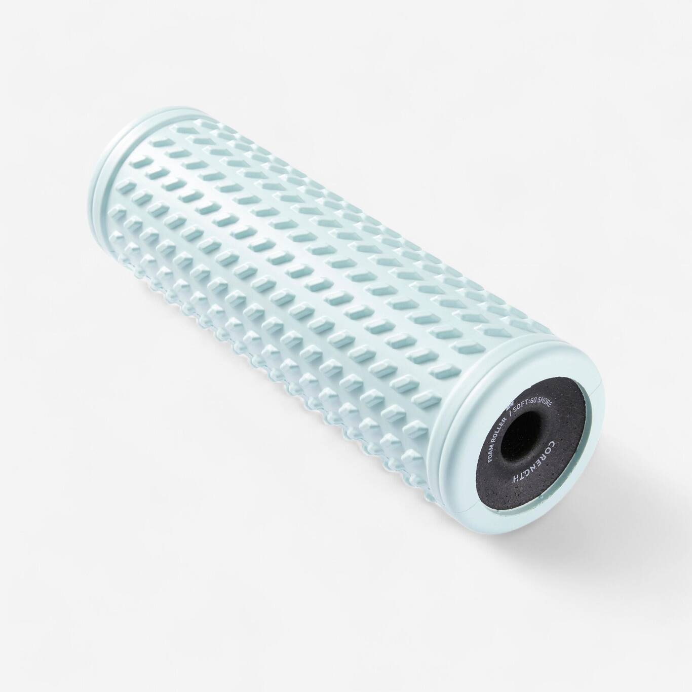 Soft Massaging Foam Roller Blue Decathlon