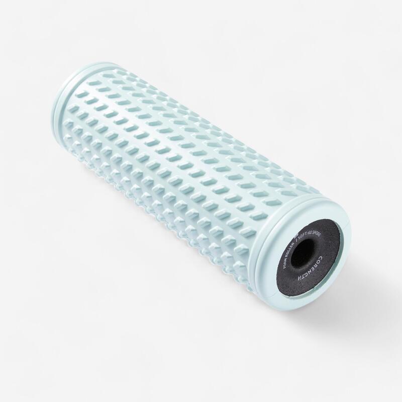 Rouleau de massage, tendre - foam roller bleu