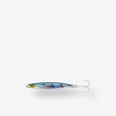 Casting jig voor vissen met kunstaas in zee biastos 7 g blauw