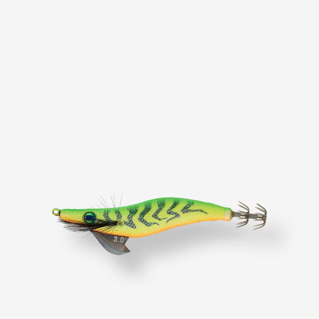 Shallow Sinking Jig for Cuttlefish and Squid fishing EBIKA 3.0/120 Firetiger