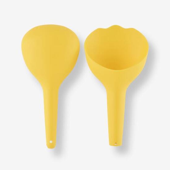 Entdecker-Set Schaufel und Rechen gelb