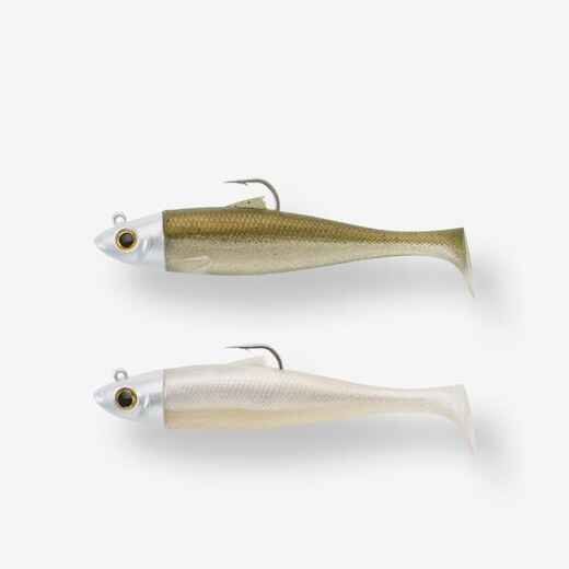 
      COMBO leurres souples Shad OSARDA 100 Ayu/Blanc
  