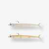 COMBO Soft Lures Slug Sand Eel SLUGEELO 130 10 g Gold/White