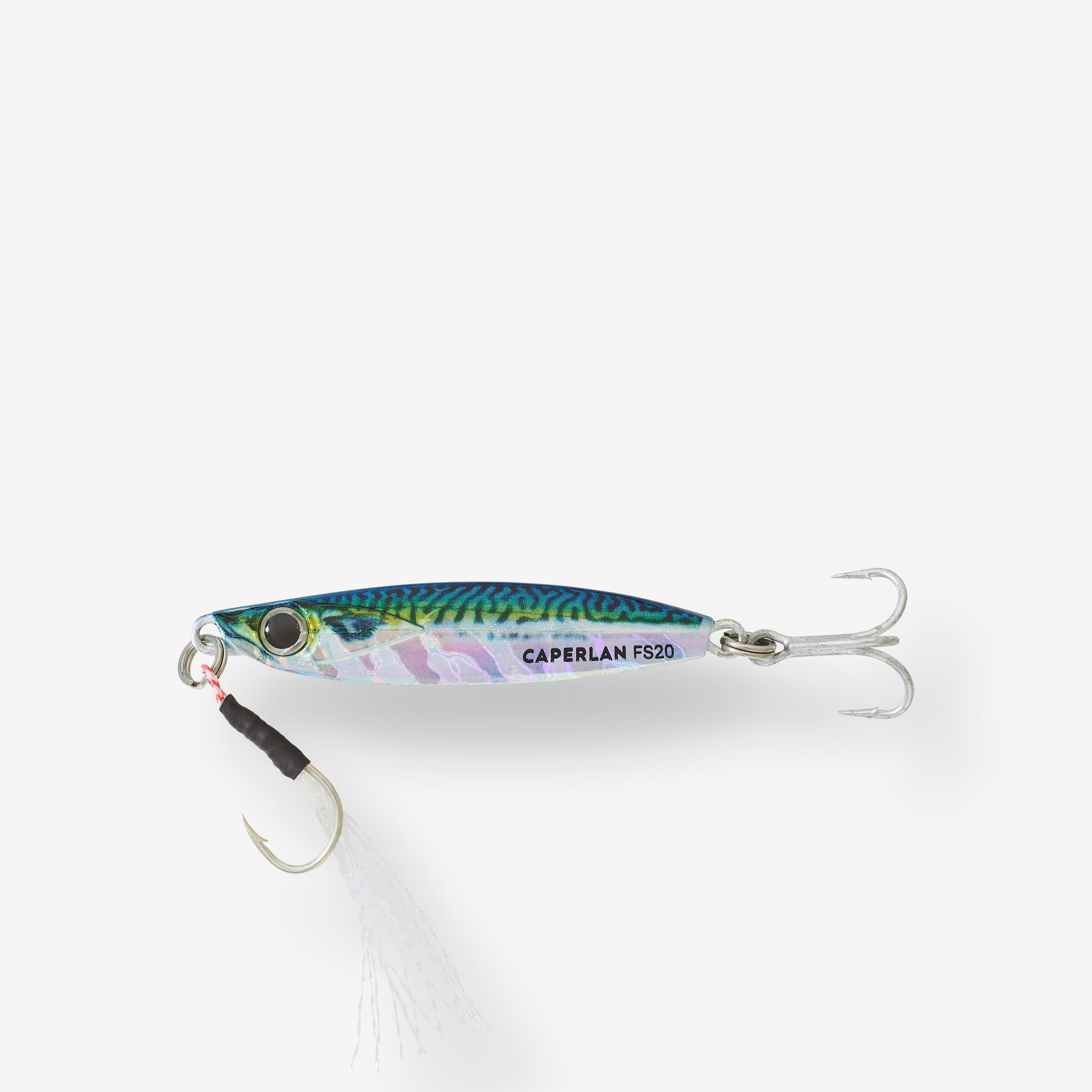 CAPERLAN Sea lure fishing BIASTOS FAST ASSIST 20 g casting jig Mack green