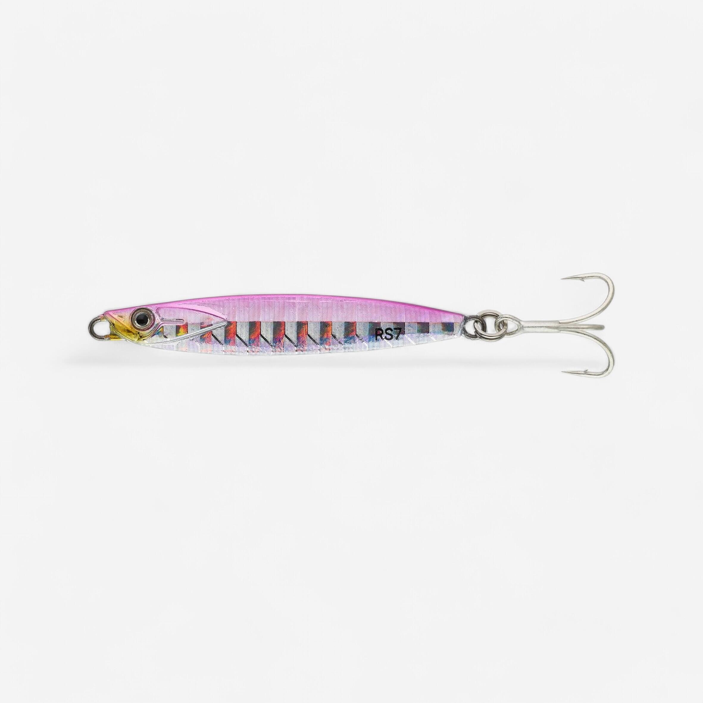 CAPERLAN Casting jig biastos 7gr rose p&#xEA;che au leurre en mer -