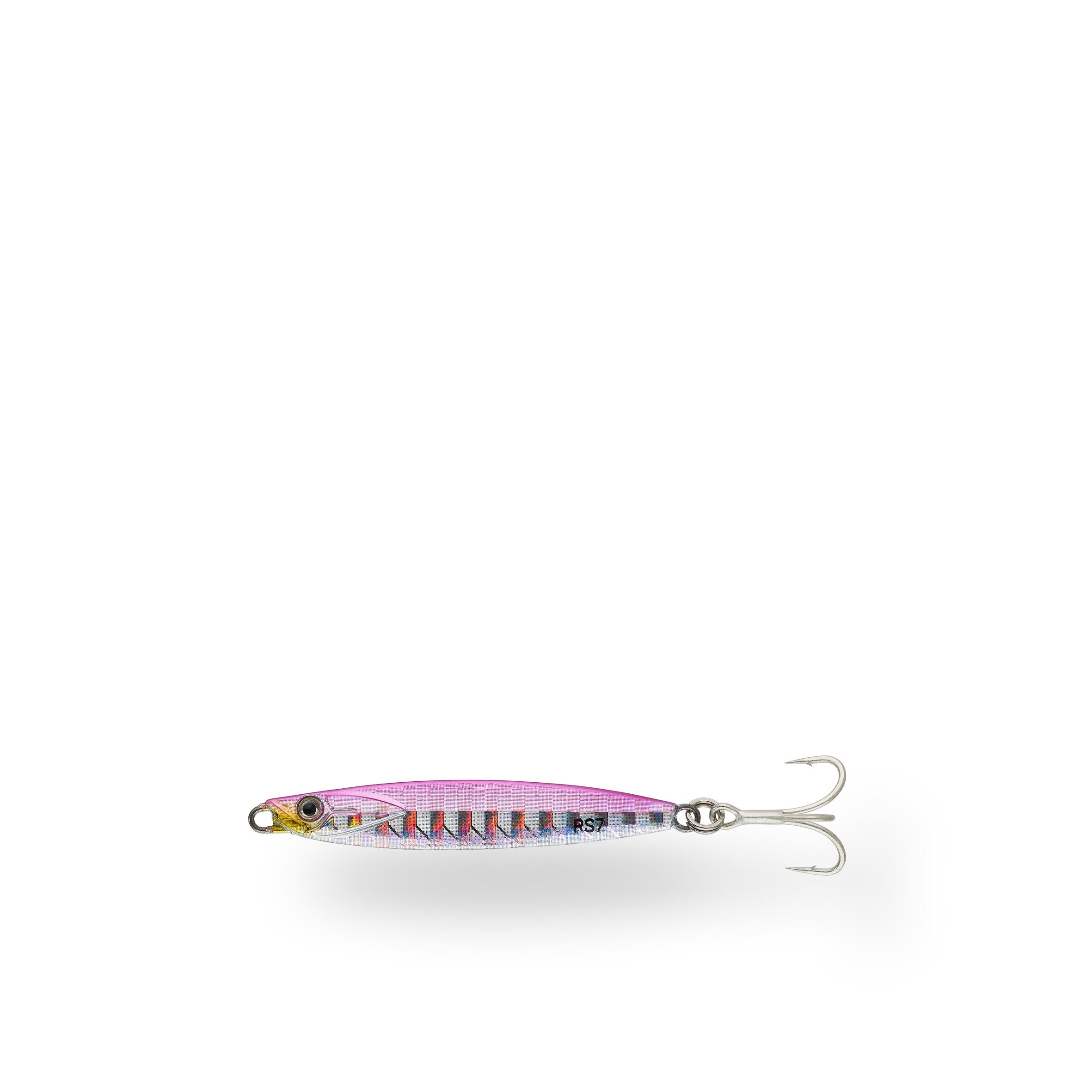 Casting jig biastos 7gr rosa esca da pesca in mare