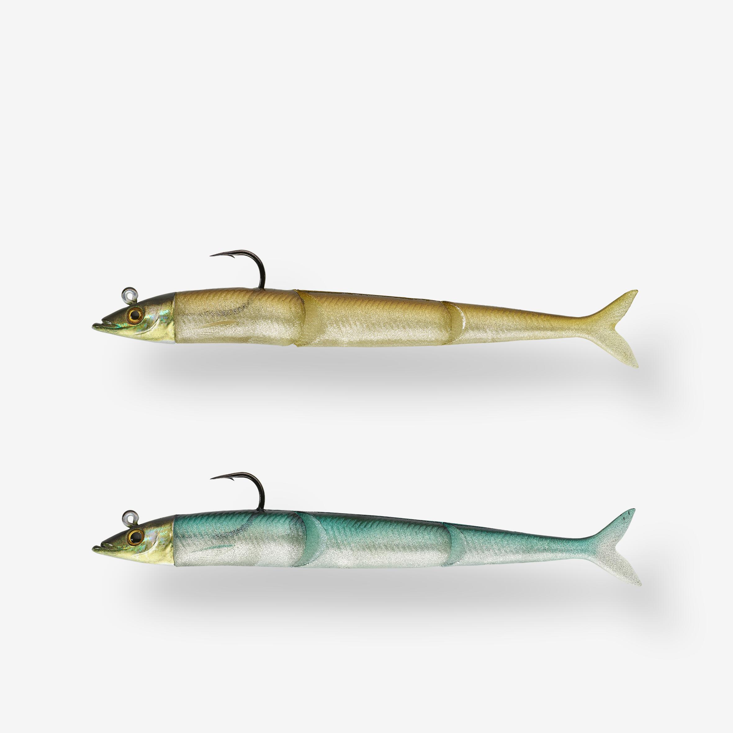 CAPERLAN COMBO Soft Lures slug SLUGEELO 160 Ayu/Blue