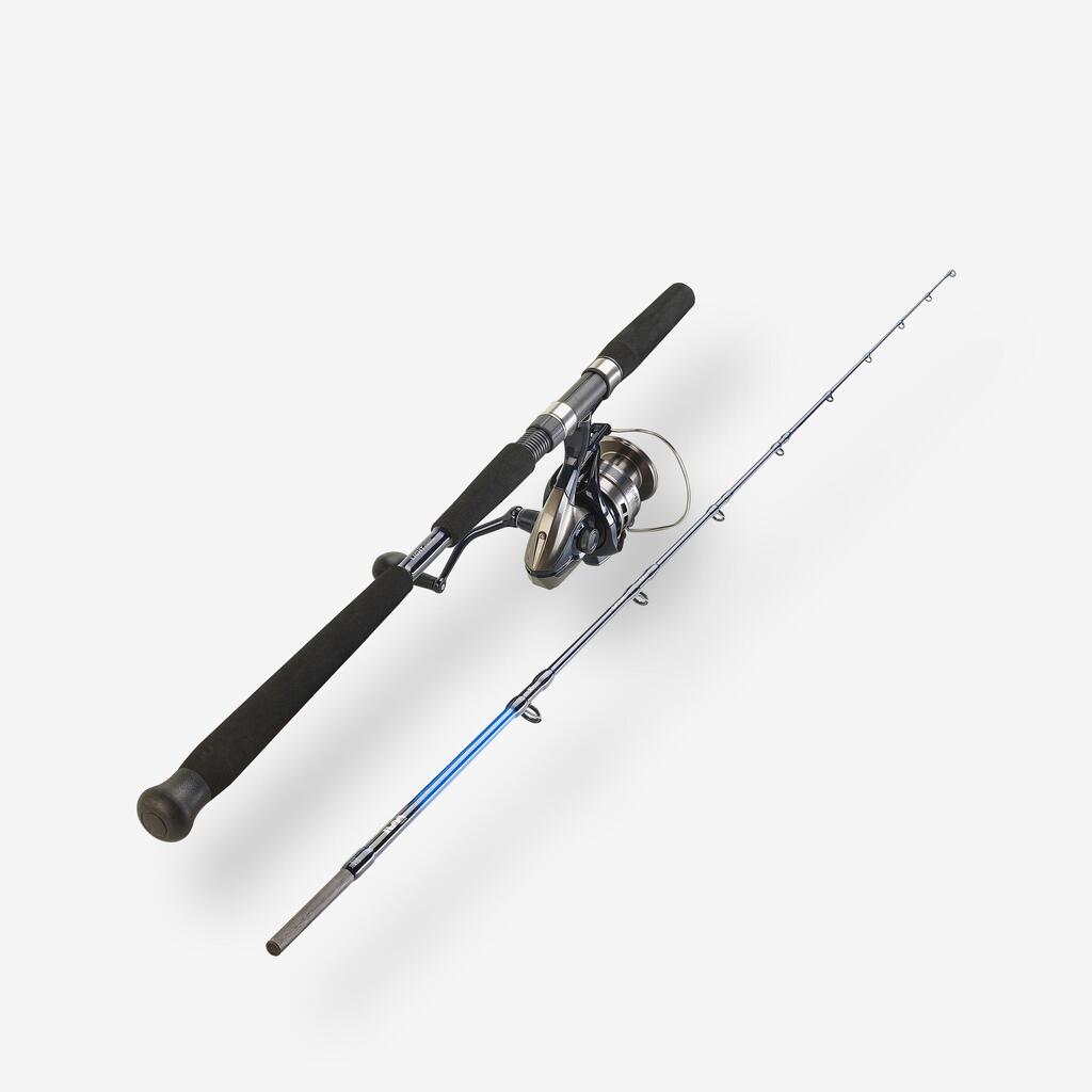 Ribiški komplet za morski ribolov COMBO ILICIUM JIGGING 500 6'2 30 lbs