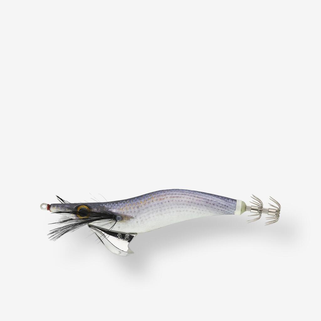 Umetna jig vaba v barvi ciplja za ribolov glavonožcev EBIKA 3.5 (13,5 cm)