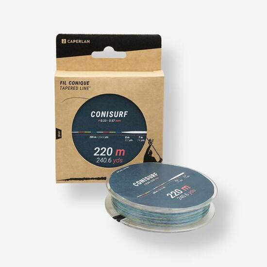Filo pesca surfcasting CONISURF 220m 0.23-0.57