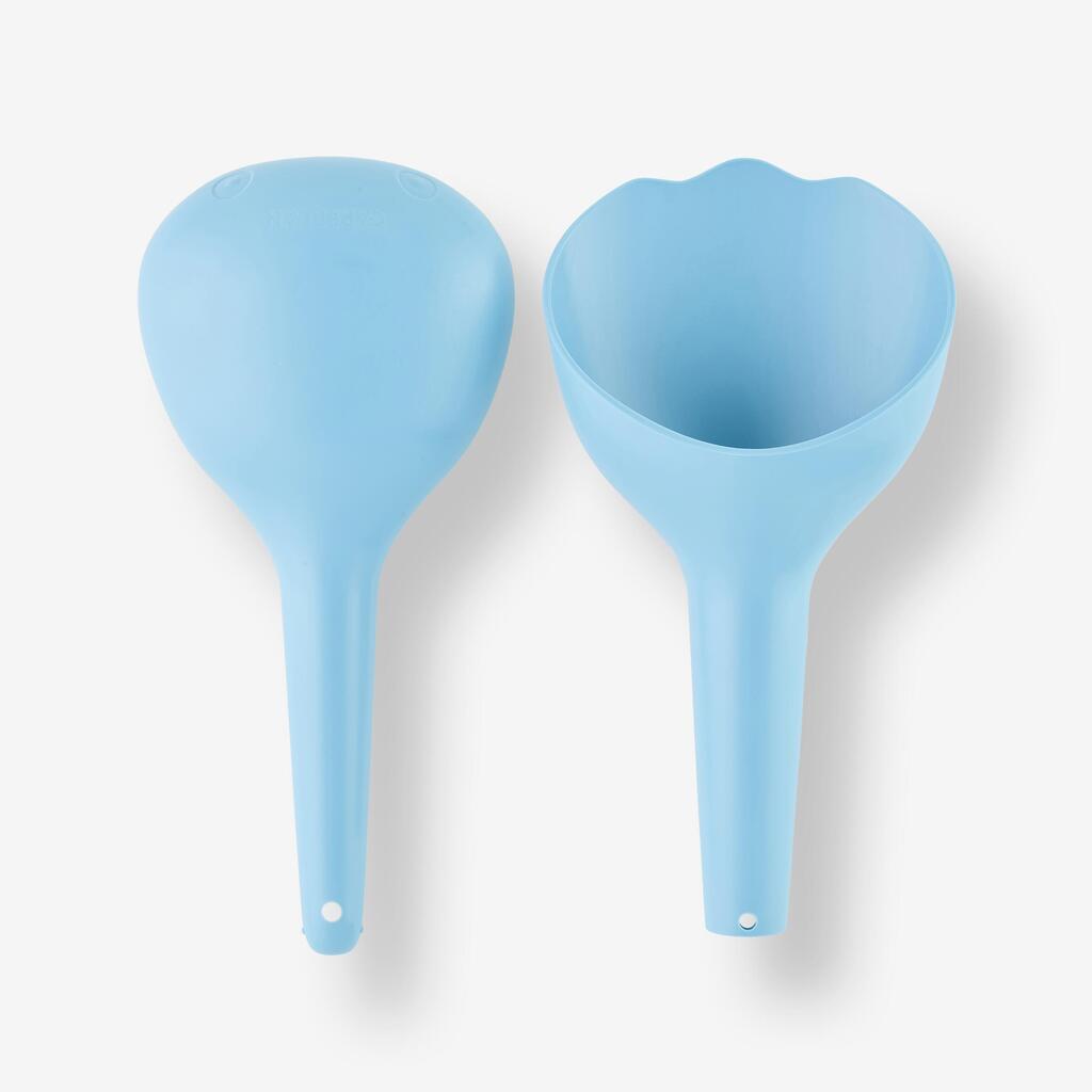 Kit du petit chercheur pelle + râteau bleu