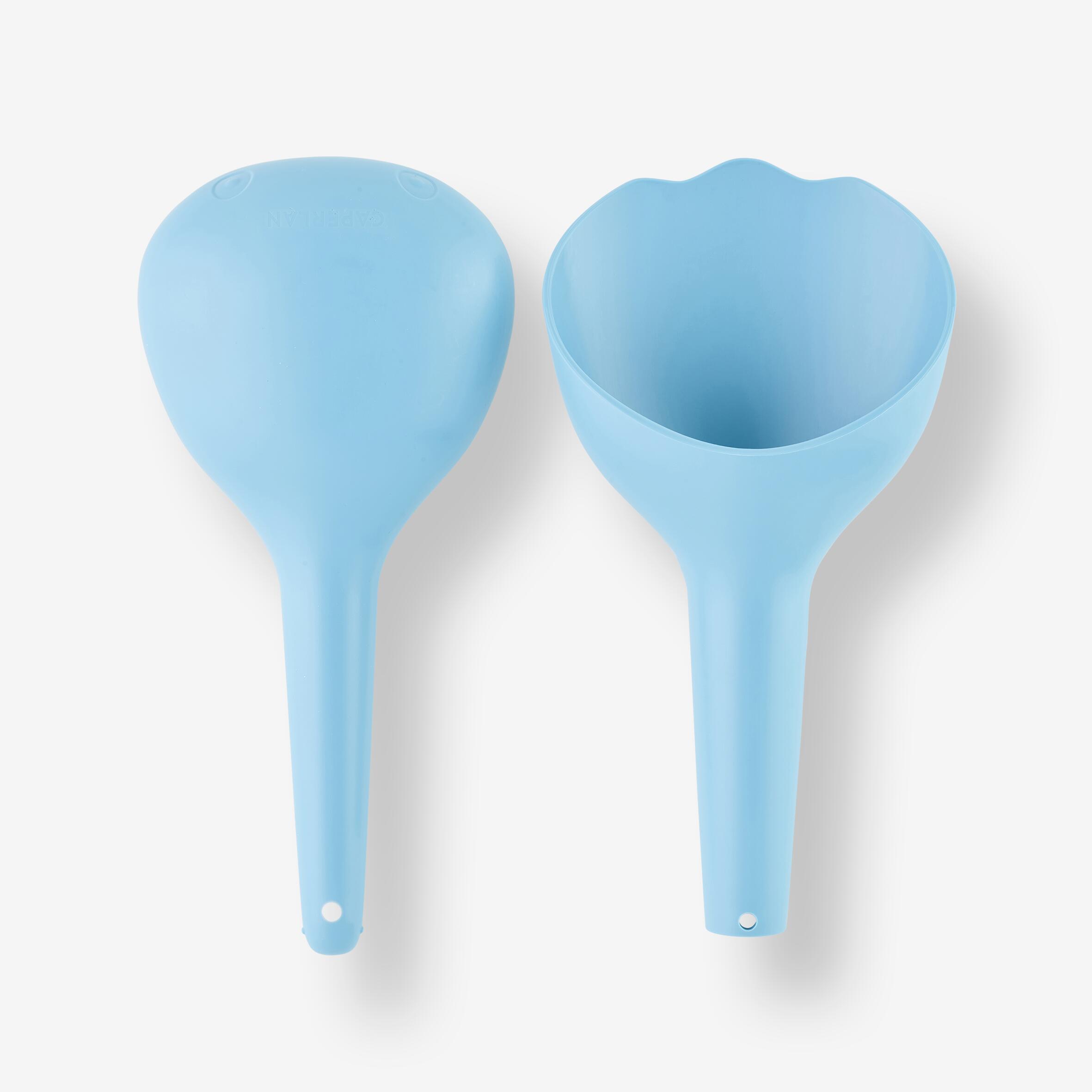 CAPERLAN Kit bambini paletta + rastrello blu
