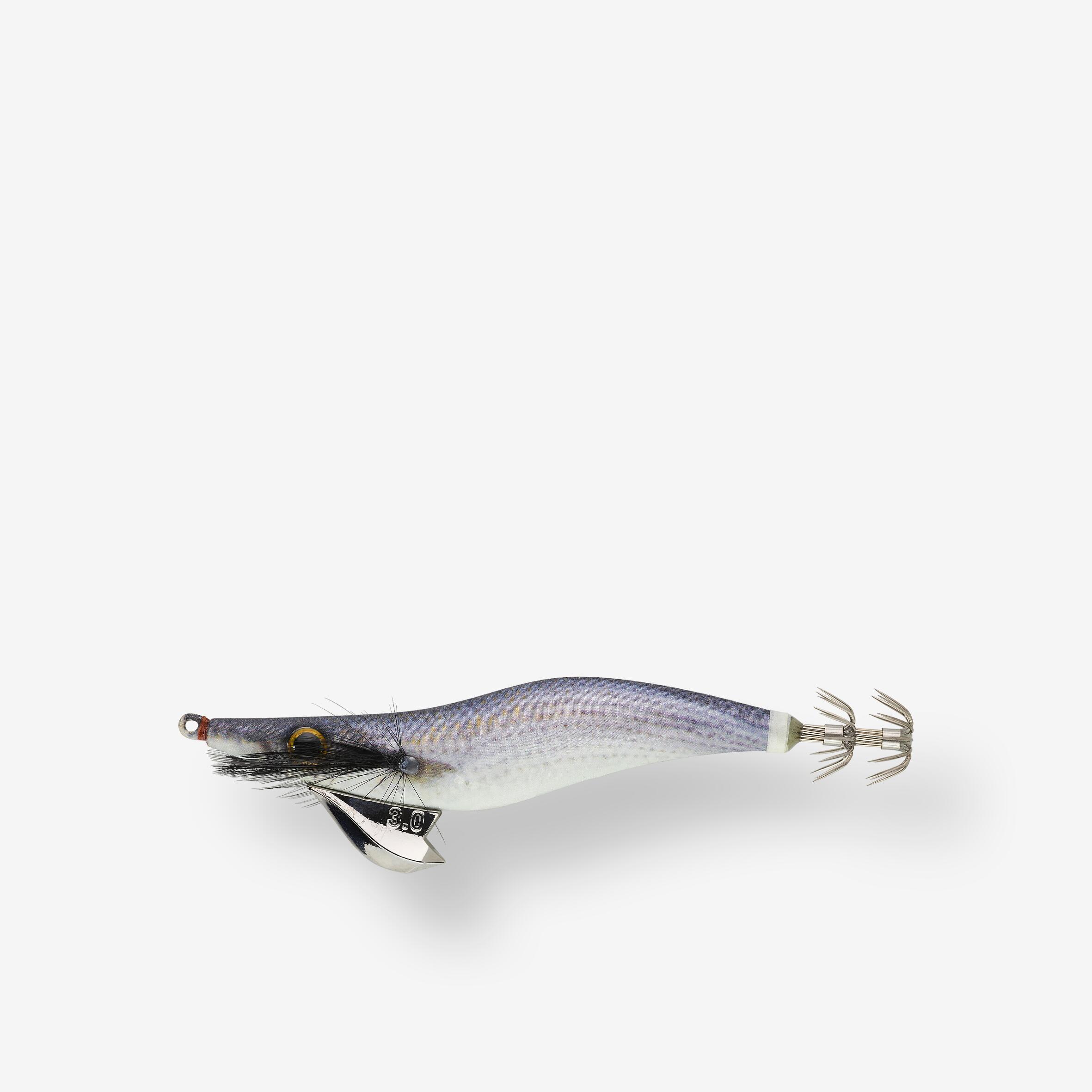 CAPERLAN Zinkende shallow squid jig voor inktvis en pijlinktvis Ebika 3,0/120 harder