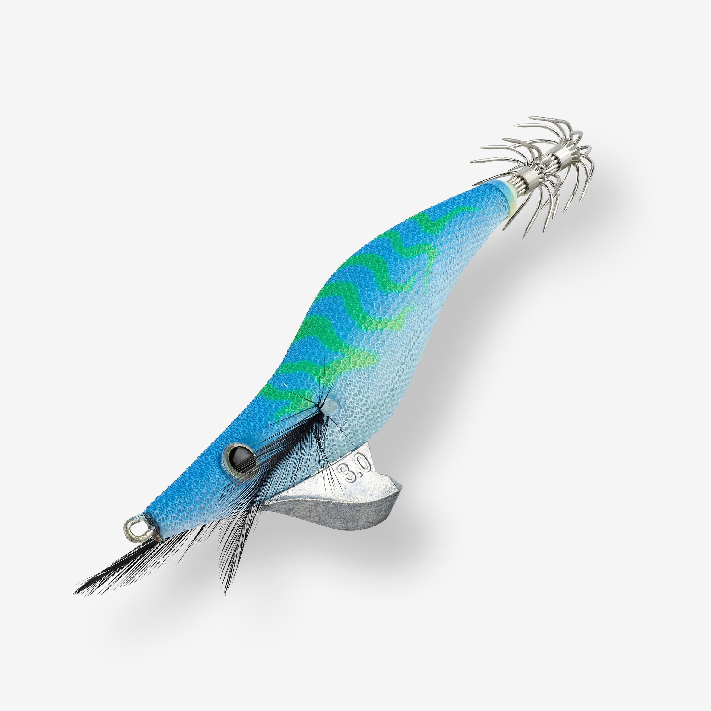 Sea fishing for cuttlefish and squid sinking jig EBI S 3.0/120 Blue 2/4