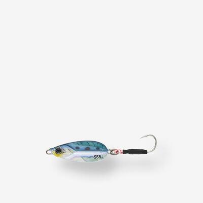 Casting jig voor vissen met kunstaas in zee biastos slow 5 g blauw