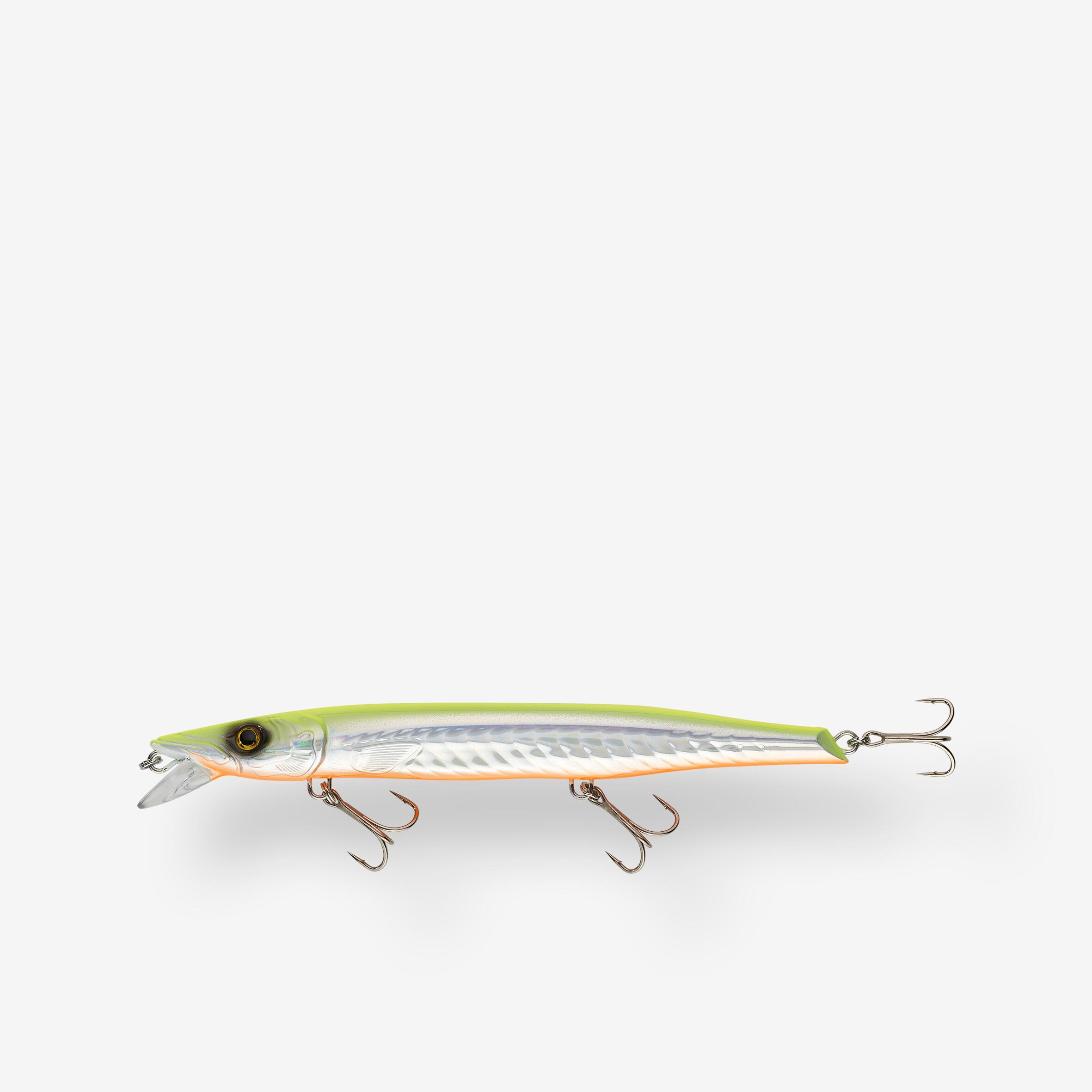 Sea lure fishing jerkbait JERKUDA 170SP Fluorescent white 1/5